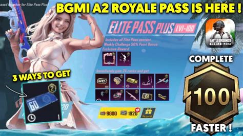 Bgmi A Royale Pass Is Here Ways To Get Uc Off Voucher Complete