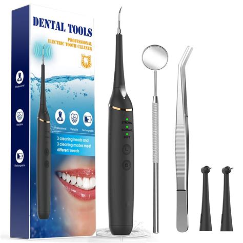 Sonic Dental Scaler Calculus Remover Teeth Tartar Eliminator Plaque Cleaner Electric Tooth Stain