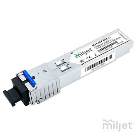 Gpon Olt Sfp C Bidi Tx1490nm 2 5g Rx1310nm 1 25g Sc Upc 20km Miljet Tellycom Universo De