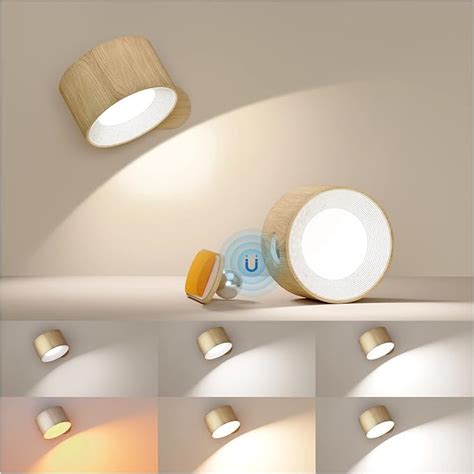 Coollamp Led Applique A Parete Interno Applique A Batteria Con