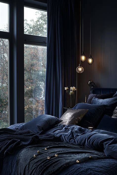 Inspiring Dark Moody Bedroom Color Palettes - Quiet Minimal