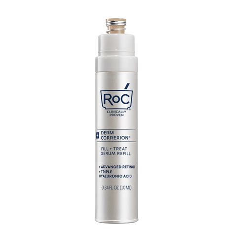 Roc Derm Correxion Fill Treat Retinol Hyaluronic Acid Serum Refill