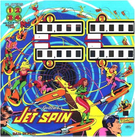 Jet Spin Gottlieb 1977 Ottawa Pinball Arcade