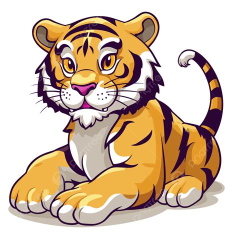 Cartoon Lsu Tiger PNG, Vector, PSD, and Clipart With Transparent ...