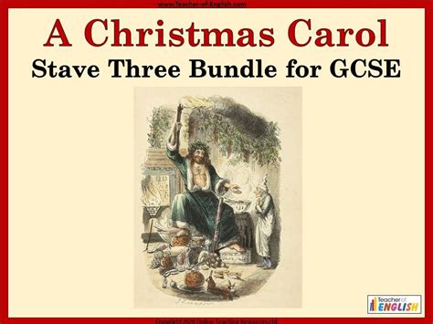 A Christmas Carol Gcse Stave 3 Teaching Resources