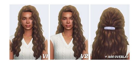 Elowen Hairstyle Versions By Simstrouble Simstrouble In