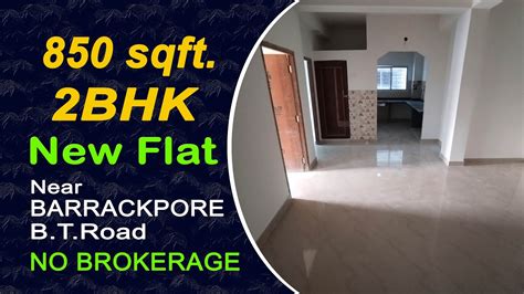 Bhk Sqft Only Lacs New Flat Near Barrackpore Railway