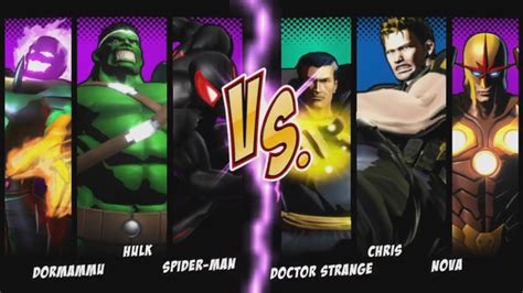 Umvc3 Sets 9 Spider Manhulkdormammudoctor Strangenovachris