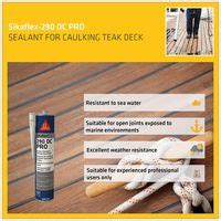 290DC PRO BLACK Sika Sikaflex 290 DC PRO Professional Deck Caulking