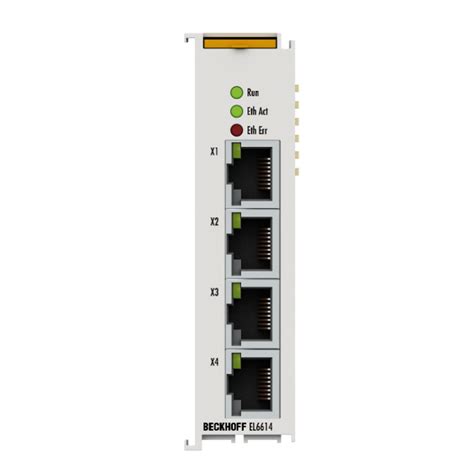 EL6614 EtherCAT Klemme 4 Port Kommunikations Interface Ethernet