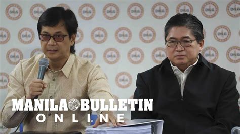 DILG And NPC Held A A Press Conference To Review Resignations Of PNP