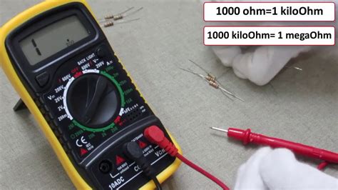 How Do I Check And Measure Resistor Value With Digital Multimeter