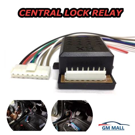 CAR CENTRAL LOCK RELAY Lock Module Alarm System Spare Parts Proton