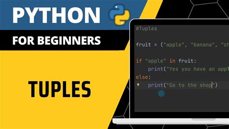 Python For Beginners Tuples Explained Youtube