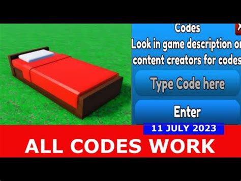 ALL CODES WORK Update Dreaming Simulator ROBLOX July 11 2023