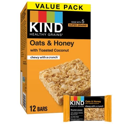 Kind Healthy Grains Oats Honey Bars Ct Kroger