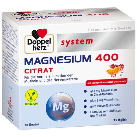 Sistema Doppelherz Magnesio Citrato Pz Doppelherz Magnesium