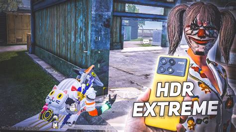 HDR EXTREME GAMEPLAY POCO X6 PRO 5g TEST WITH FPS METRE 120 FPS NEW