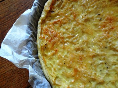 Recette de la tarte à l oignon au vin blanc