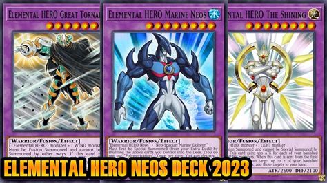 Ygopro Elemental Hero Neos Deck Youtube