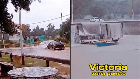 Victoria Bajo Agua Cayeron Mil Metros De Lluvia En Pocas Horas