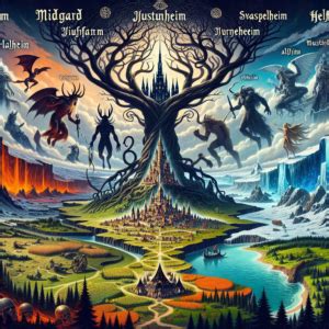 The Nine Realms Of Norse Mythology Ancient Mythology