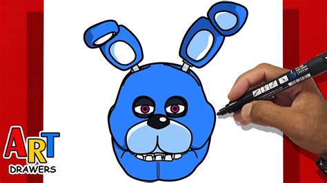 How To Draw Bonnie Five Nights At Freddys Youtube