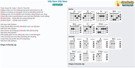 Chord Việt Nam Việt Nam Tab Song Lyric Sheet Guitar Ukulele Chords Vip