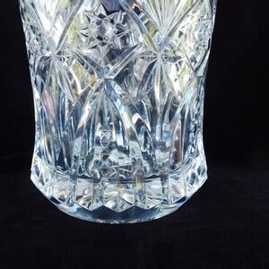 J G Durand France Crystal Ice Bucket Bottle Chiller Vase Heavy