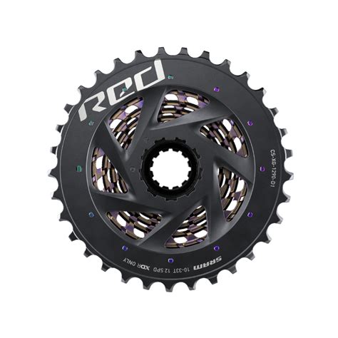 เฟองจกรยานสำหรบเสอหมอบ SRAM RED XG 1290 Cassette XDR 12 speed