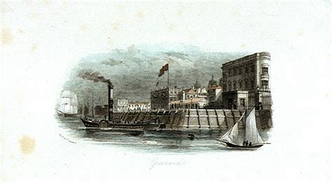 Greenwich Showing The Steamer Pier And The Ship Torbay Tavern