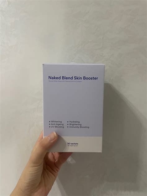 Naked Blend Skin Booster Health Nutrition Health Supplements