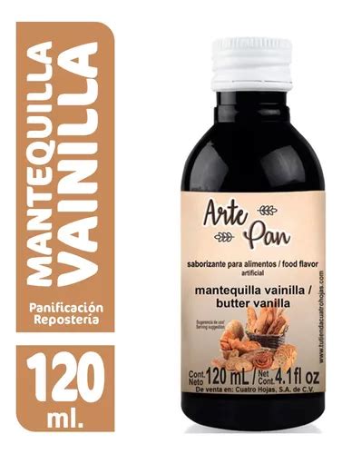 Concentrado Saborizante Mantequilla Vainilla Arte Pan Ml