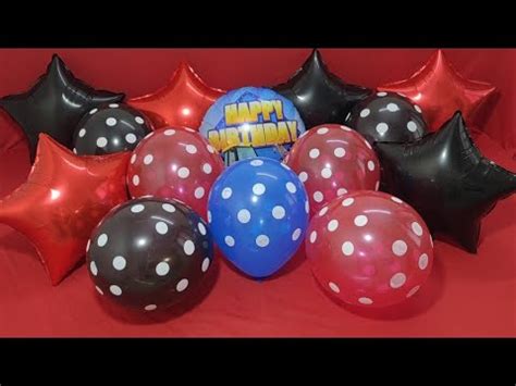 FUN HAPPY BIRTHDAY BALLOON BURSTING PART 81 YouTube