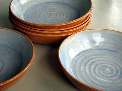 Ready To Ship Handmade Stoneware Pasta Bowls Stoneware Pasta