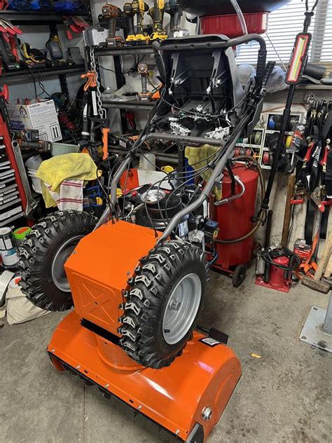 Husqvarna St Snow Blower Cc Hp In Snow Thrower Stage