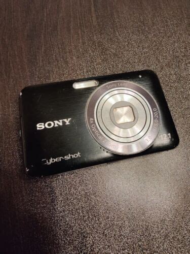 Sony Cyber Shot Dsc W Mp Digital Camera Black Tested Ebay