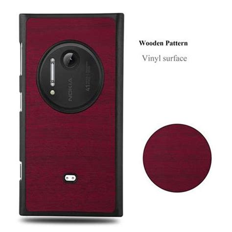 Hülle für Nokia Lumia 1020 Schutzhülle Handy Hülle Case Cover Holz