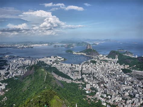 View over Rio from Corcovado Mountain, Rio de Janeiro, Brazil | Go To ...