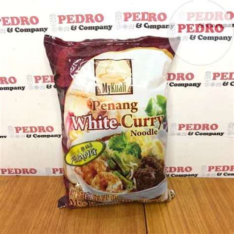 Mykuali Penang White Curry Noodle Gram Instant Noodle Mie Instan