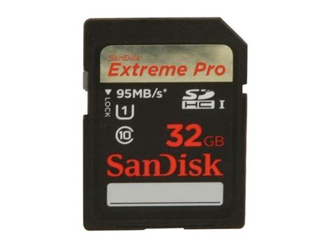 SanDisk Extreme Pro 32GB Secure Digital High Capacity SDHC Flash Card