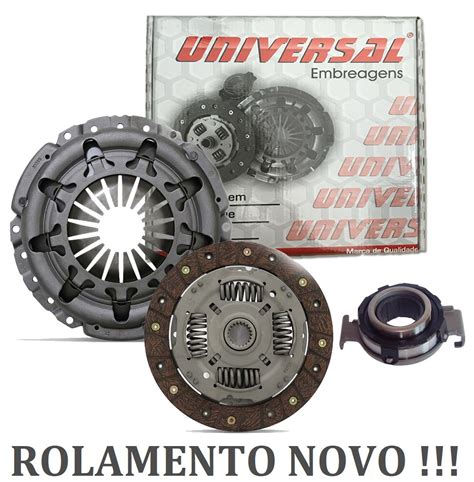 Kit Embreagem Rolamento Novo Escort 1 8 16v Zetec Após 97