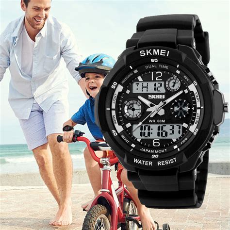 Multi-function Digital Dual Display Chronograph Watches – Inspire Watch