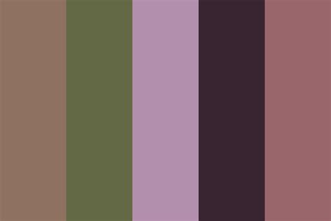 Desaturated Coffee Color Palette