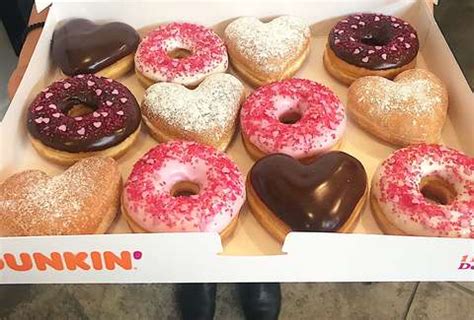 Dunkin' Has New Heart-Shaped Donuts for Valentine's Day 2019 - Thrillist