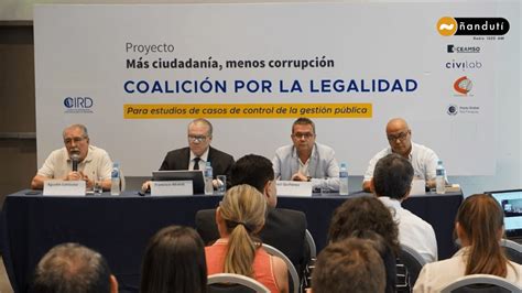 Coalici N Por La Legalidad Instan A Unirse Para Denunciar Hechos De