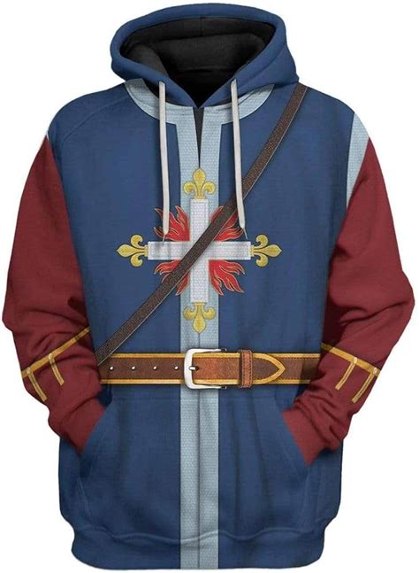 Lufomy Hackbuteer Knights Templar Hoodie Crusader Cross