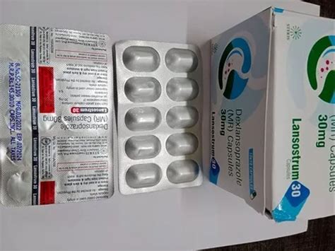 Lansostrum 30 Dexlansoprazole Capsules 30mg At Rs 100 Box