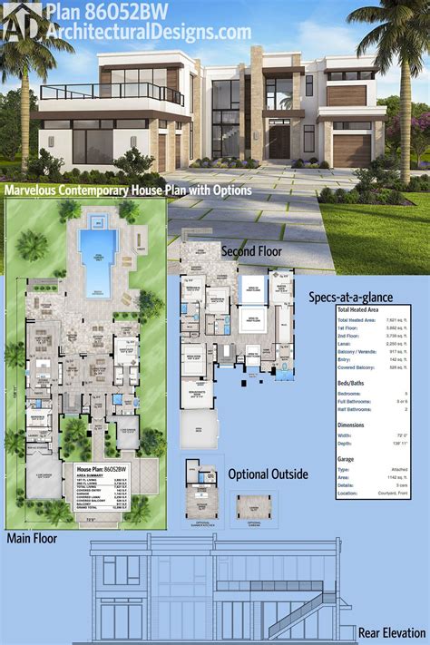 Modern Luxury Floor Plans - floorplans.click