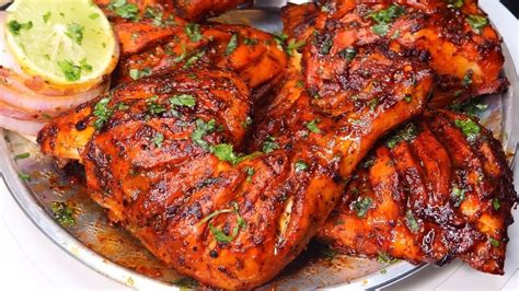 Tandoori Chicken Recipe In Otg Otg Chicken Tandoori Otg Chicken